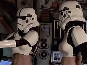 Parody - two Storm Troopers love some Wookie salami